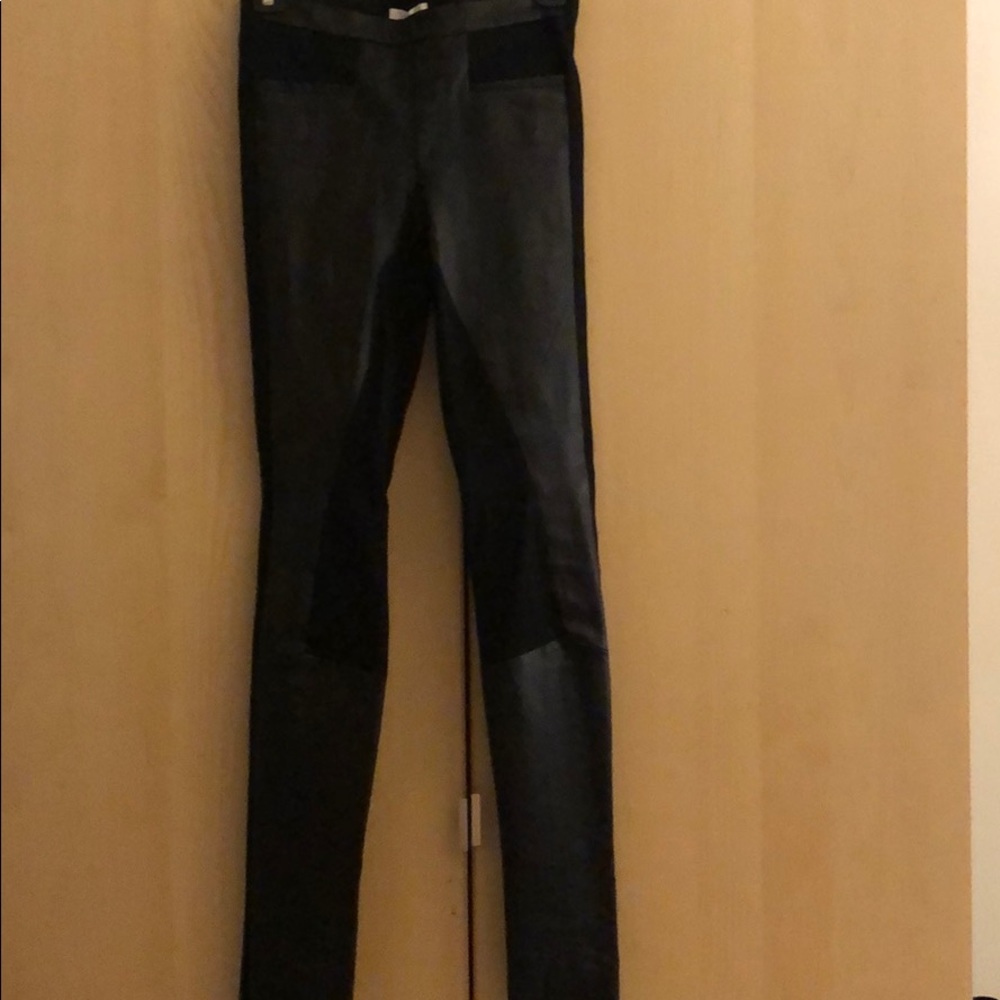 Helmut Lang Leather Leggings